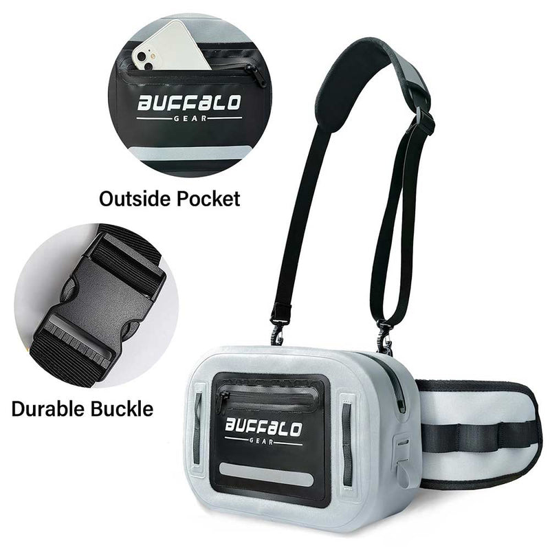 Load image into Gallery viewer, 9.4QT Waterproof Fishing Fanny Pack
