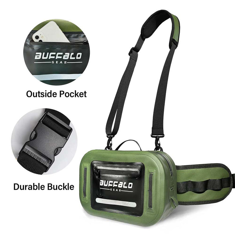 Load image into Gallery viewer, 9.4QT Waterproof Fishing Fanny Pack
