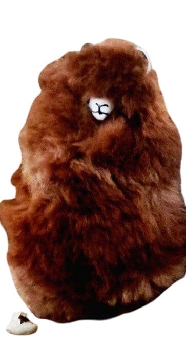 Load image into Gallery viewer, 9" Standing Fur Alpaca Toy
