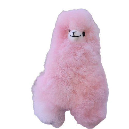 Load image into Gallery viewer, 9" Standing Fur Alpaca Toy
