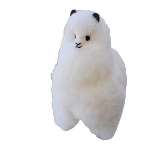 Load image into Gallery viewer, 9&quot; Standing Fur Alpaca Toy
