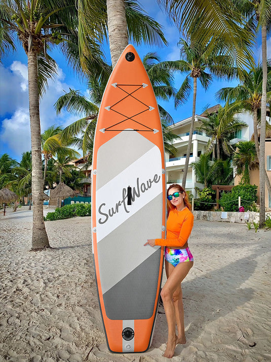 Random color paddle board