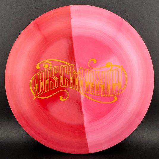 Swirly S-line FD - Red Split Dye - Discmania Tattoo stamp