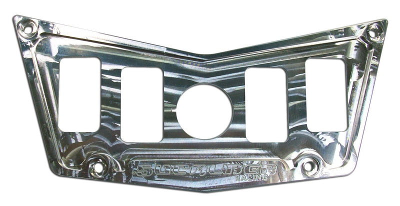 Load image into Gallery viewer, 4 Switch Dash Panel Machined Finish
