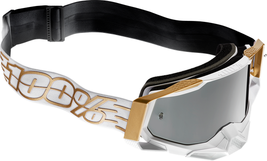 100% Racecraft 2 Goggles - Mayfair - Silver Mirror 50121-252-18
