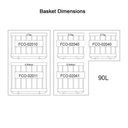 90L Legacy Smart QC Fridge/Freezer