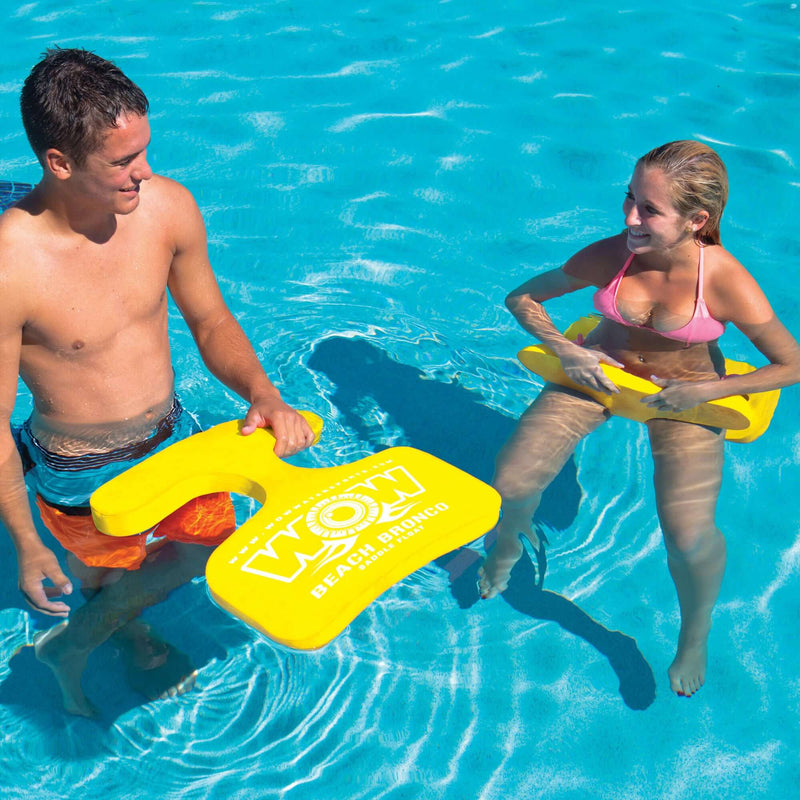 Load image into Gallery viewer, WOW Watersports Beach Bronco Pool Float Yellow
