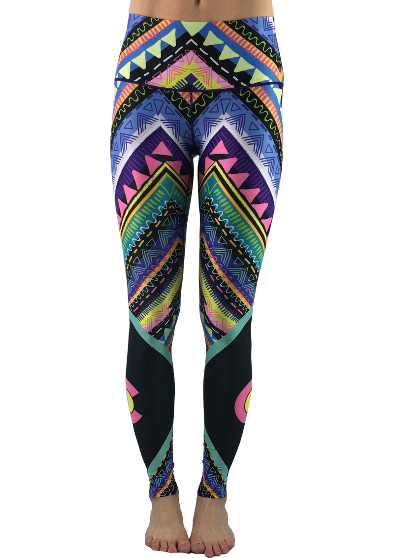Load image into Gallery viewer, 90’s Retro Yoga Pants
