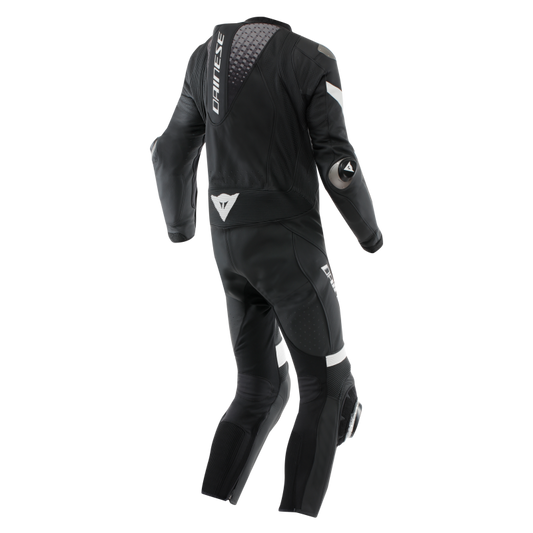 Dainese Laguna Seca 6 1PC Leather Suit Perforated Black/White/Anthracite Size - 49 Tall