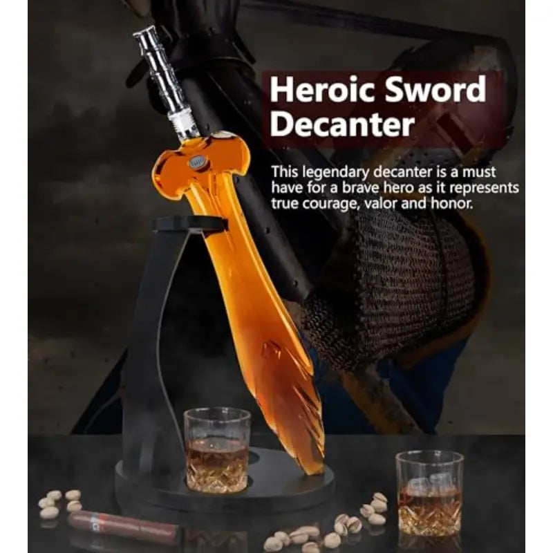 Load image into Gallery viewer, Legendary Sword Decanter Gift Set
