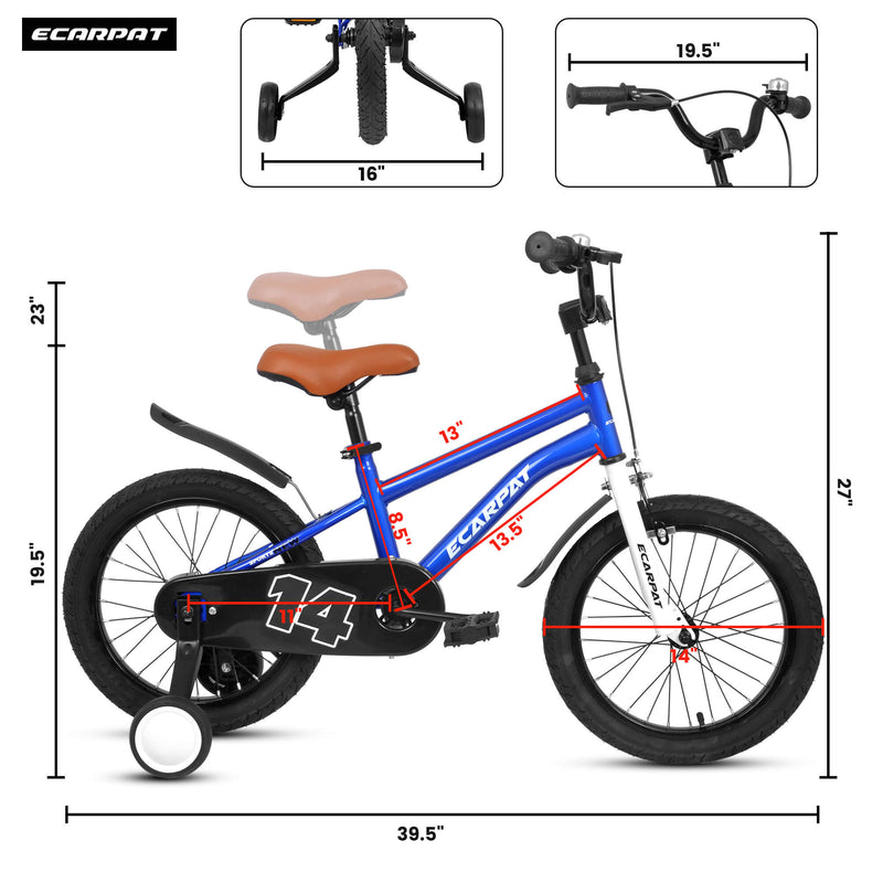 Load image into Gallery viewer, Ecarpat Candami 14” Kid Bike
