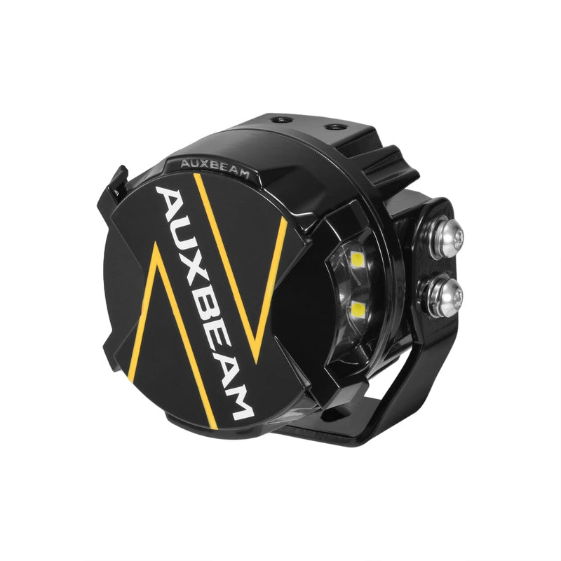 Load image into Gallery viewer, V-ULTRA Series | 3 Inch 108W LED Side Shooter White Pod Lights with Amber DRL
