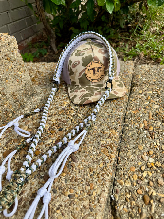 Custom Paracord Duck Call Lanyard - 5 Drop Leads