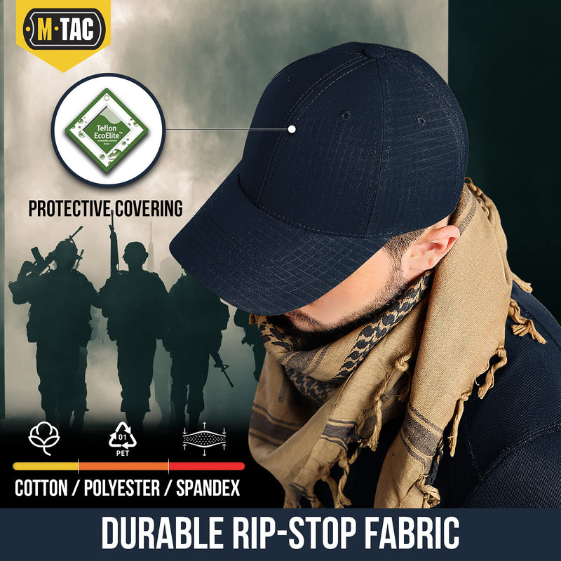 Load image into Gallery viewer, M-Tac Baseball Cap Flex Rip-Stop
