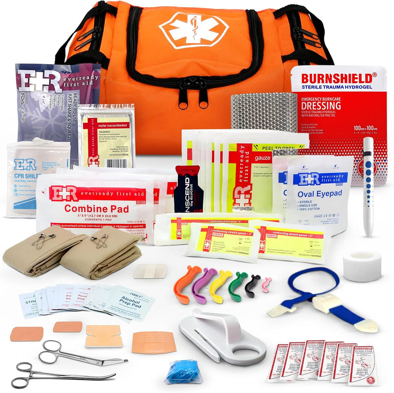 Load image into Gallery viewer, Fully Stocked First Responder Trauma Kit
