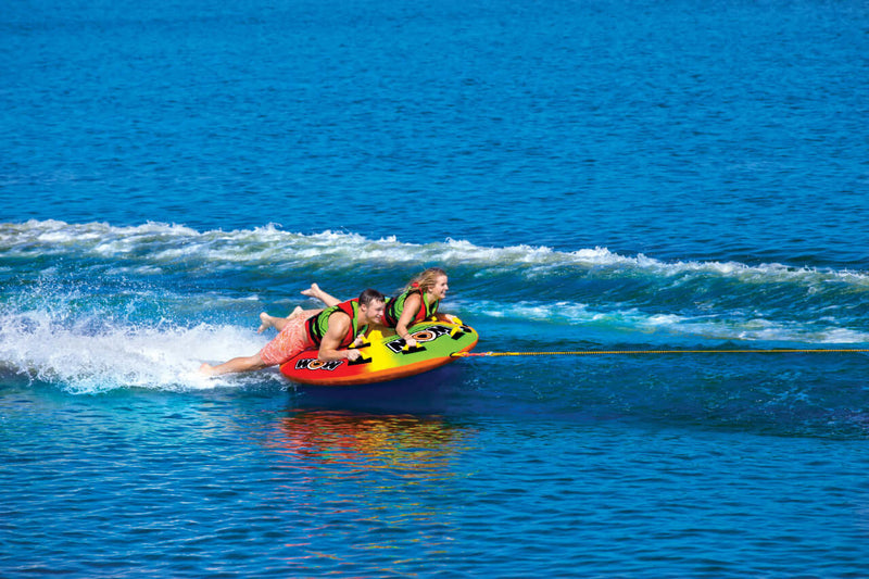 Load image into Gallery viewer, WOW Sports Uto Galaxy 1-2 Person Towable Water Tube For Pool and Lake (18-1080)
