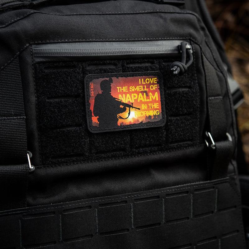 Load image into Gallery viewer, M-Tac Patch Smell of Napalm Black
