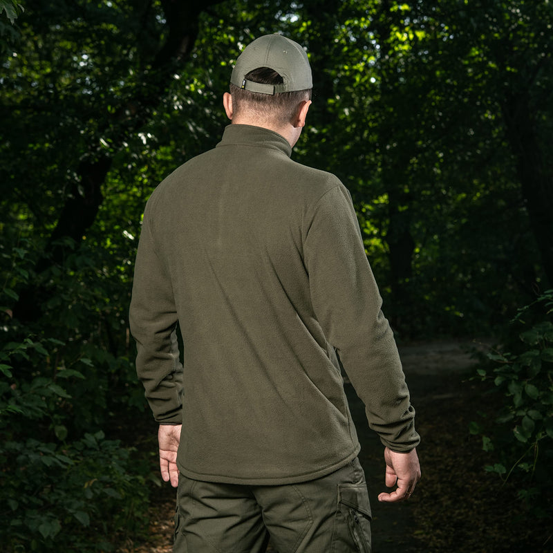 Load image into Gallery viewer, M-Tac Delta Fleece Jacket - Tactical Underwear Top Sweater 1/4 Zip
