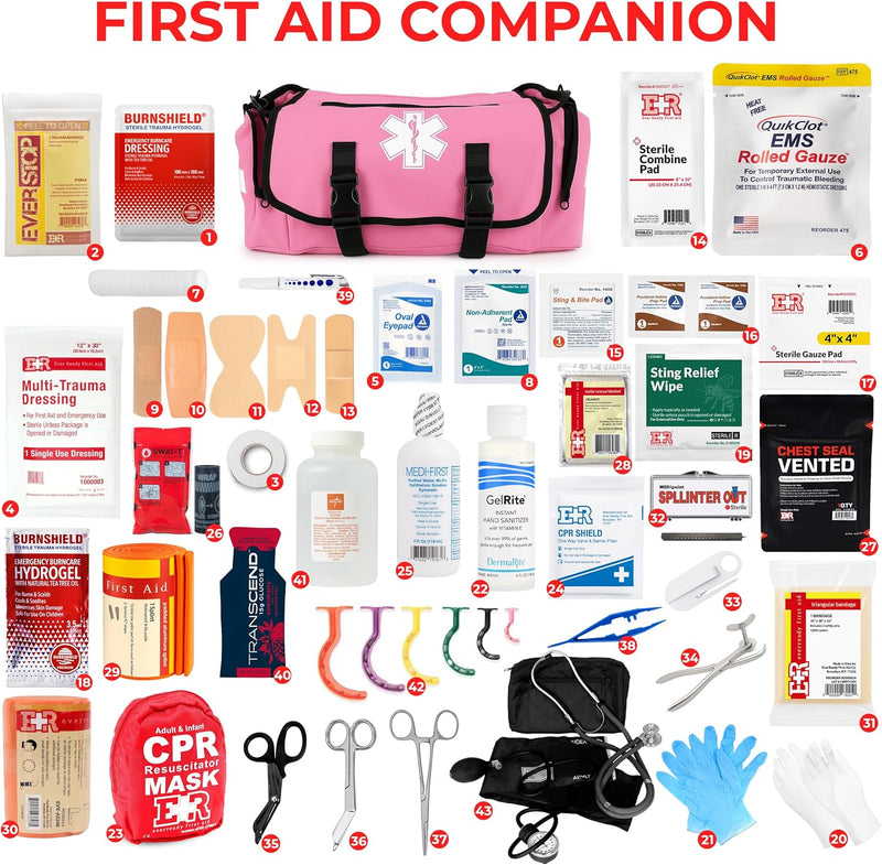 Load image into Gallery viewer, Deluxe EMT Trauma Kit - Fully Stocked First Responder Bag

