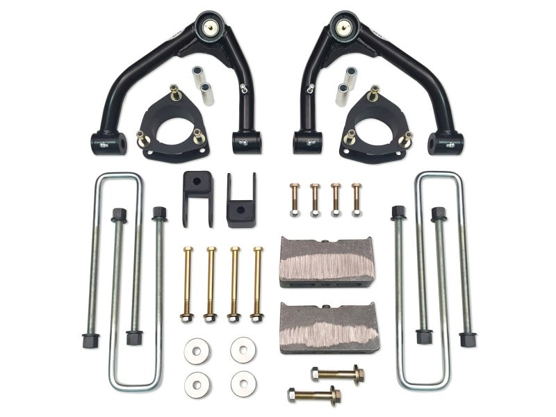 Load image into Gallery viewer, Tuff Country 14-18 Chevy Silverado 1500 4wd 4in Lift Kit (w/1 Pc OE Cast Stl Up Arms SX8000)
