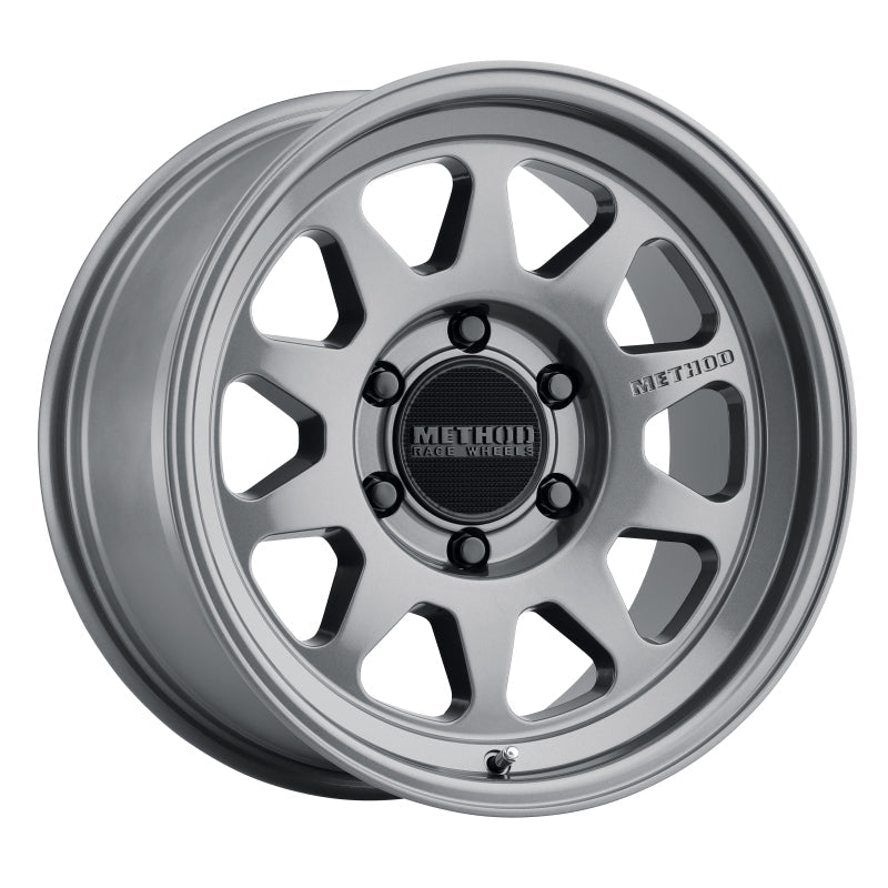 Load image into Gallery viewer, Method MR316 18x9 +18mm Offset 6x5.5 106.25mm CB Gloss Titanium Wheel
