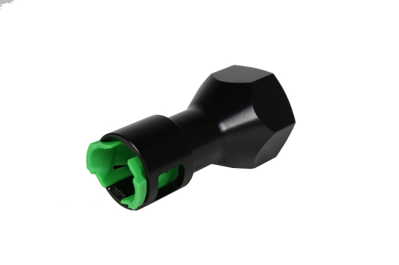 Load image into Gallery viewer, Aeromotive 3/8&#39;&#39; Female Quick Connect to ORB-08 Port
