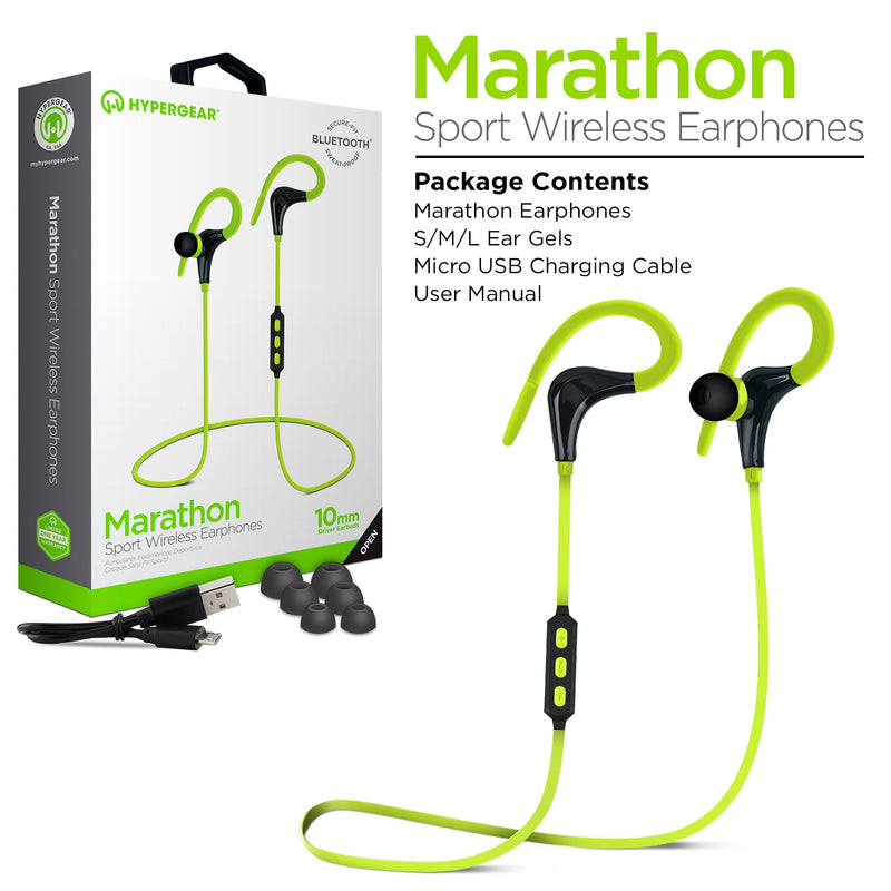 Load image into Gallery viewer, HyperGear Marathon Sport Wireless Bluetooth Earphones
