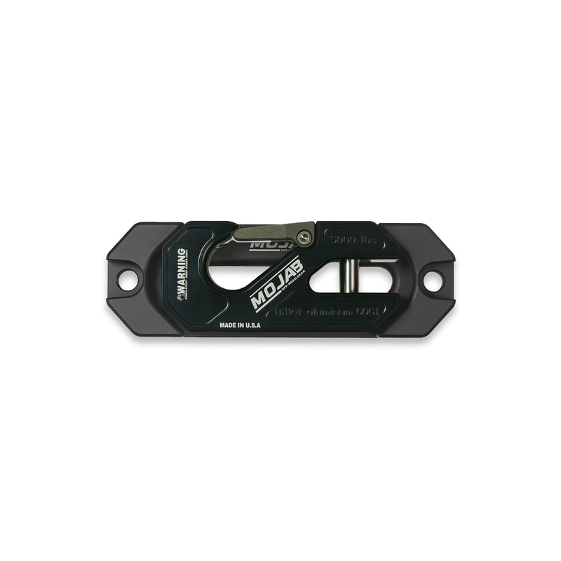 Load image into Gallery viewer, Side By Side / UTV Aluminum Recessed Winch Shackle with Fairlead Kit. (LIFE TIME WARRANTY*)
