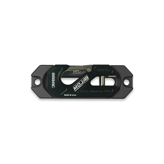 Side By Side / UTV Aluminum Recessed Winch Shackle with Fairlead Kit. (LIFE TIME WARRANTY*)
