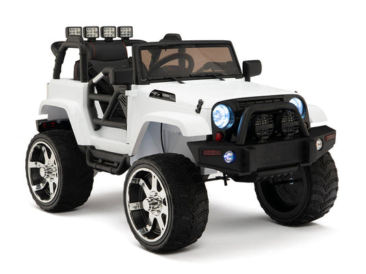 Jeep Style Ride On Electric Truck For Children W/Magic Cars® Wireless Parental Control