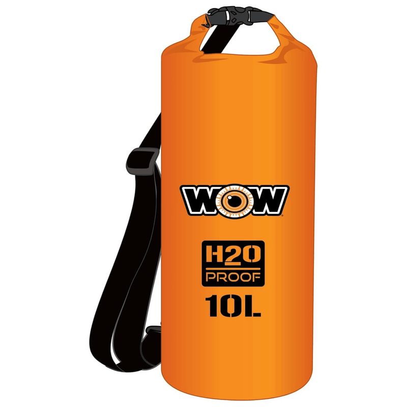 Load image into Gallery viewer, WOW Watersports H2O Proof 10L Drybag Orange
