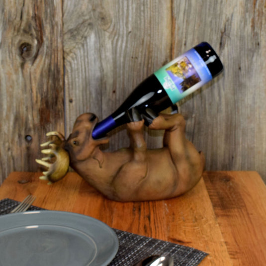 Wine Bottle Holder-Moose