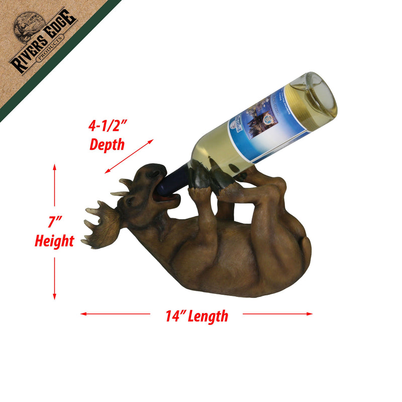 Load image into Gallery viewer, Wine Bottle Holder-Moose
