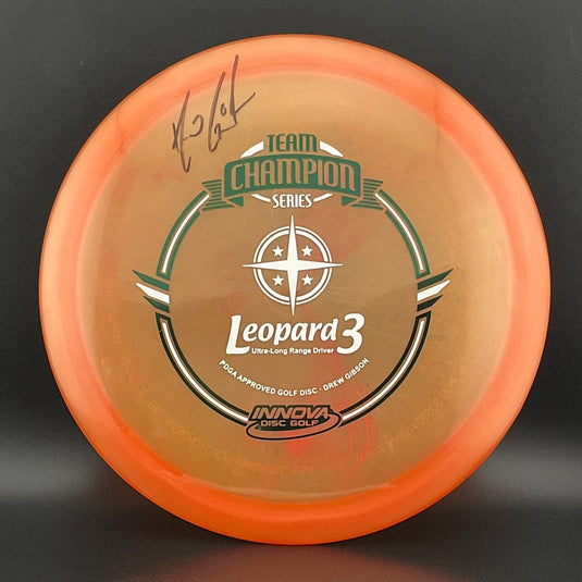 Luster Champion Leopard3 *Signed* - 2018 Drew Gibson Team Champion Series