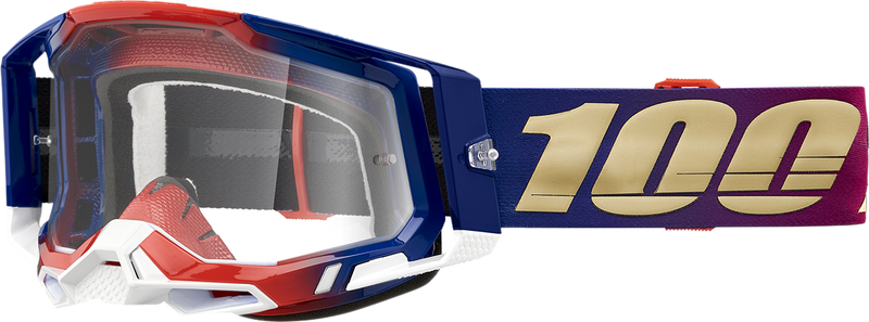 Load image into Gallery viewer, 100% Racecraft 2 Goggles - United - Clear 50009-00009
