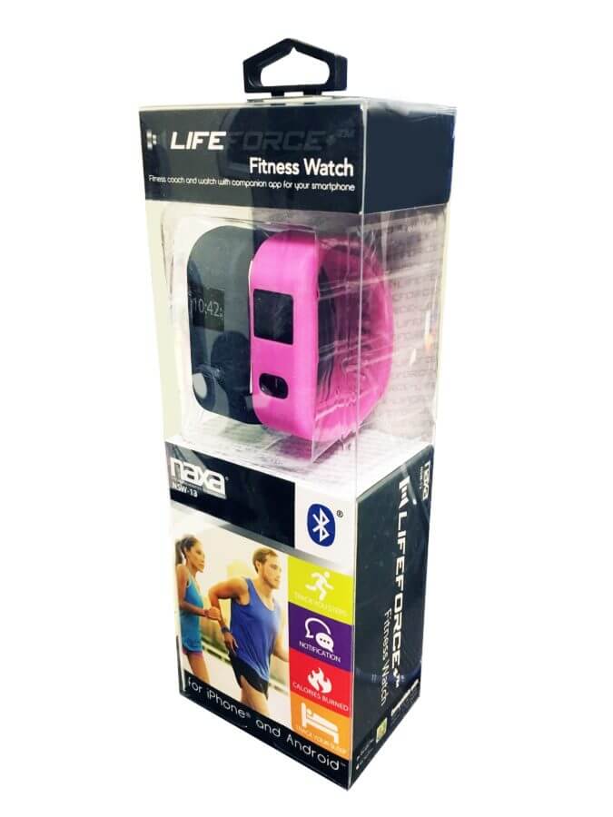 Load image into Gallery viewer, Naxa LifeForce+ Fitness Watch for iPhone and Android
