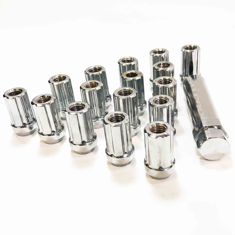 Load image into Gallery viewer, Chrome Locking  Lug Nuts - 16 Pack
