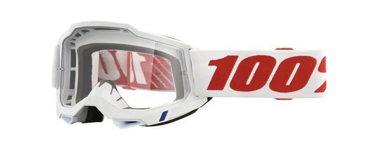 100% Accuri 2 Goggles - Pure - Clear 50013-00028