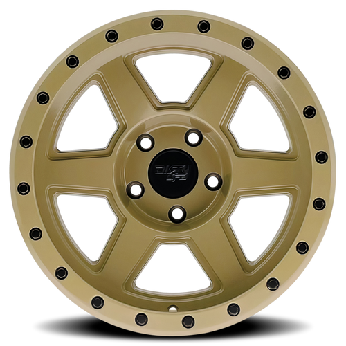Dirty Life Compound 9315 20x9 / 5x127 BP / -12mm Offset / 78.1mm Hub Desert Sand Wheel
