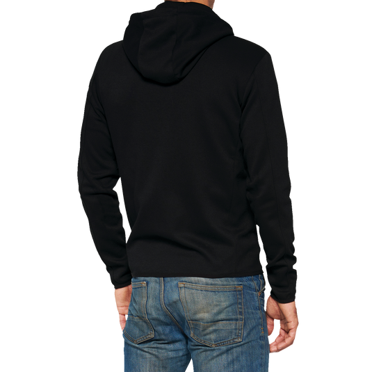 100% Viceroy Tech Zip Hoodie - Black - Small 20037-00000