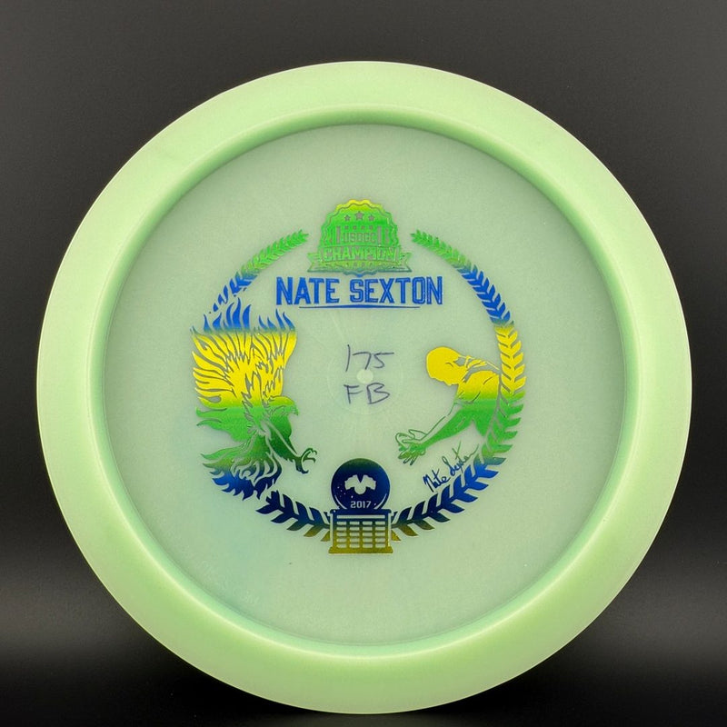 Load image into Gallery viewer, 2017 Glow Champion Firebird (Penned) - Nate Sexton Bottom Stamp

