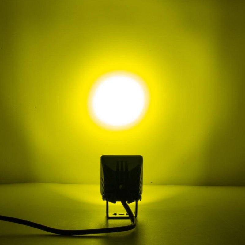 Load image into Gallery viewer, 2 Inch 40W 4000LM LED Pod Amber Spot Offroad Light
