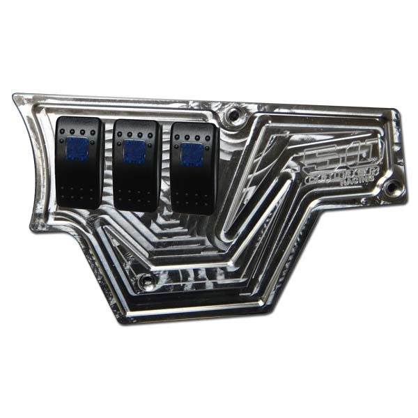 Load image into Gallery viewer, XP 1000 6 Switch Dash Panel (Only) Silver
