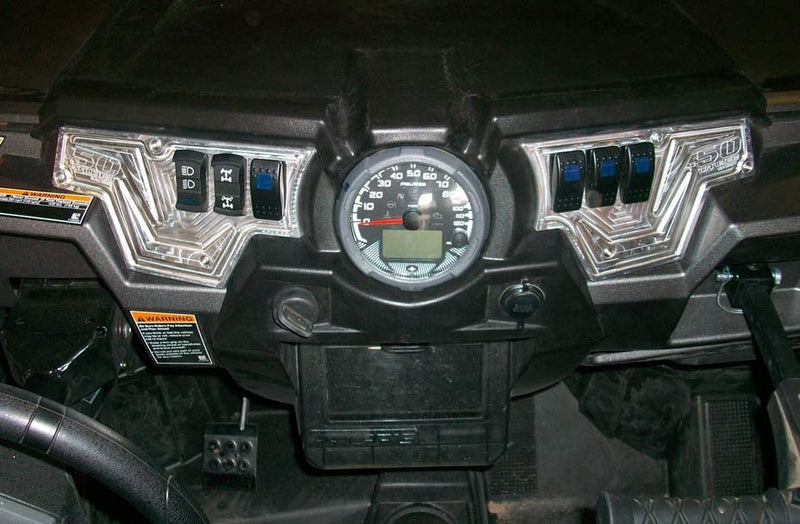 Load image into Gallery viewer, XP 1000 6 Switch Dash Panel (Only) Silver
