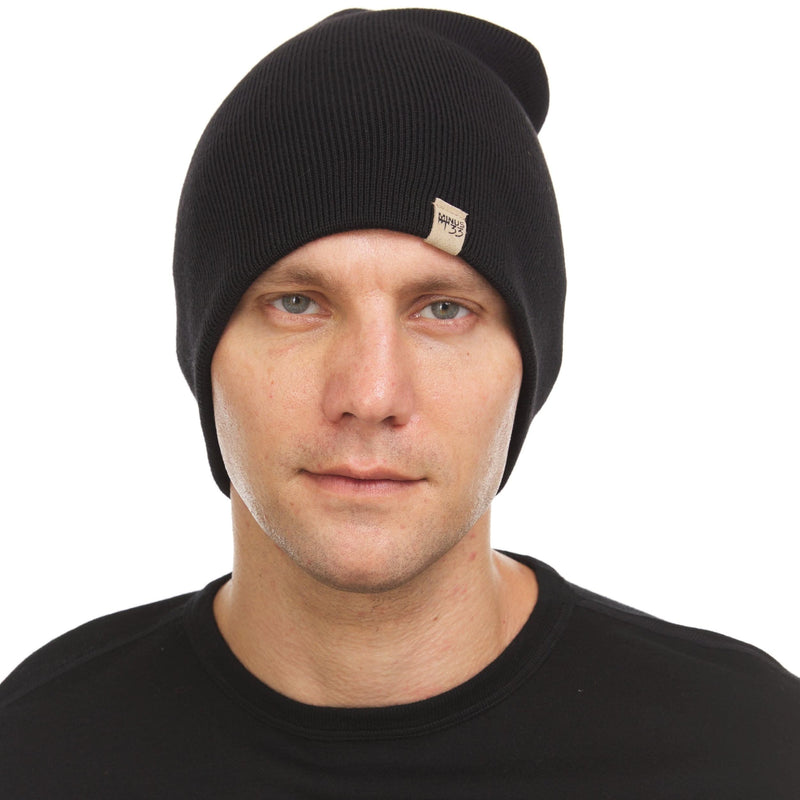 Load image into Gallery viewer, 100% Merino Wool Knit Beanie - Heavyweight
