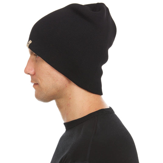 100% Merino Wool Knit Beanie - Heavyweight