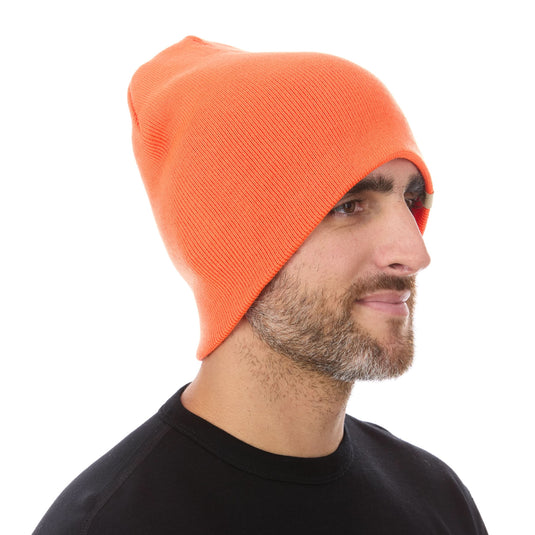 100% Merino Wool Knit Beanie - Heavyweight