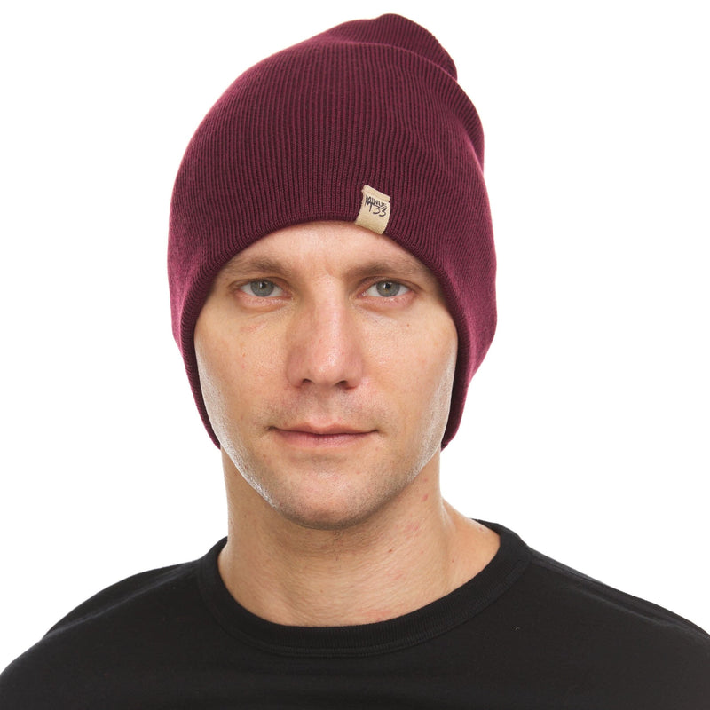 Load image into Gallery viewer, 100% Merino Wool Knit Beanie - Heavyweight
