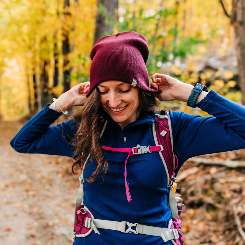 Load image into Gallery viewer, 100% Merino Wool Knit Beanie - Heavyweight
