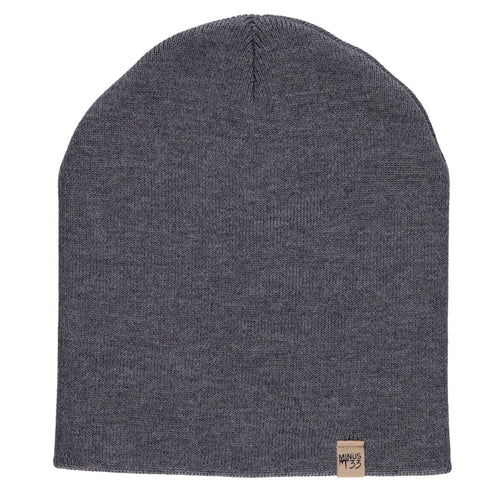 100% Merino Wool Knit Beanie - Heavyweight